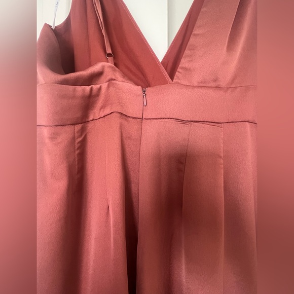 Lulus Rust Rose Pantsuit - Picture 15 of 16